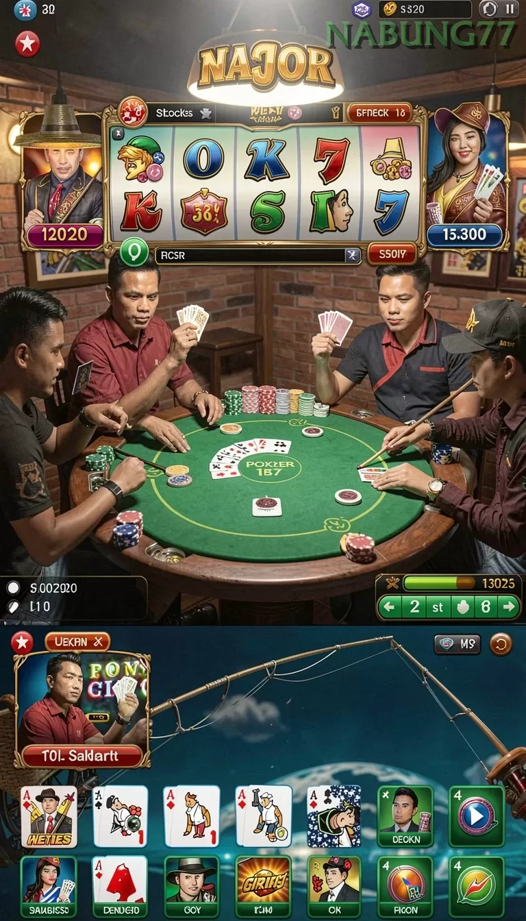 Cuplikan layar JUTAWANBET — menu navigasi